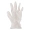 Boardwalk 3.6 mil Thick Powder-Free Exam Vinyl Gloves - Large, Clear (100/Box)